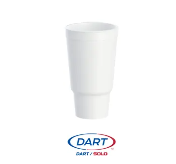 Cups 32oz Foam 100 QTY and lids