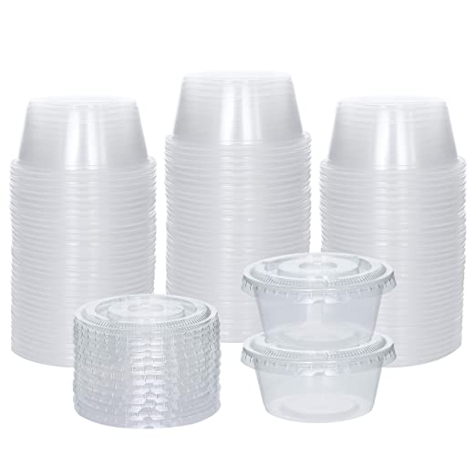 2oz Sauce Cups with Lids